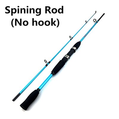 Fishing Rods Carbon Fiber Spinning/casting Ultra Light 1.5m/1.8m Solid Tip Fishing Rod