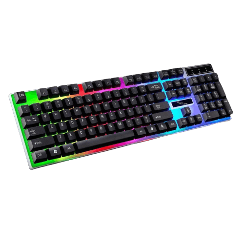 Teclado mecânico  rgb com fio - PREMIER BARATO LTDA